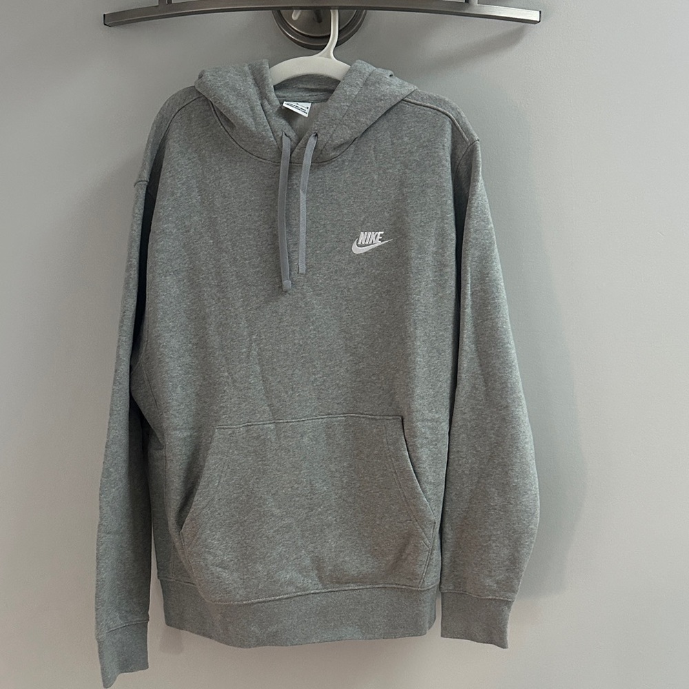 Nike woman’s Heather Gray Hoodie